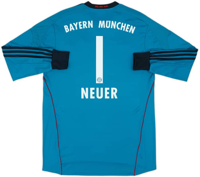 2013-14 Bayern Munich GK Shirt Neuer #1 - 10/10 - (L)