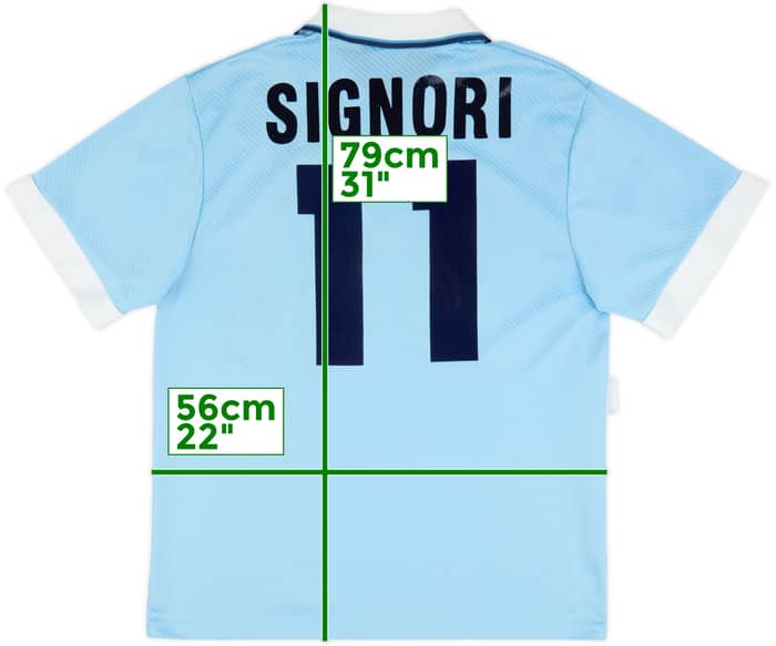 1993-95 Lazio Home Shirt Signori #11 (L)