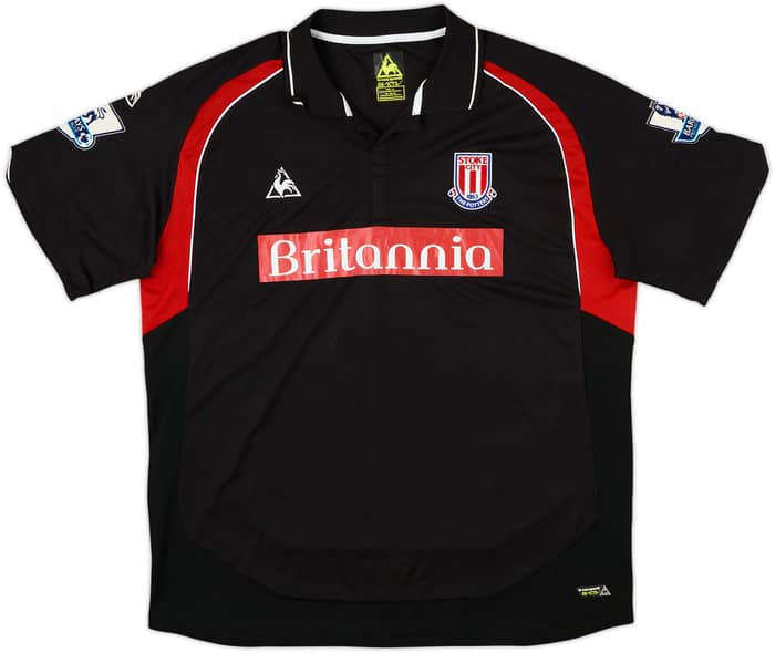 2009-10 Stoke City Match Issue Away Shirt Huth #4