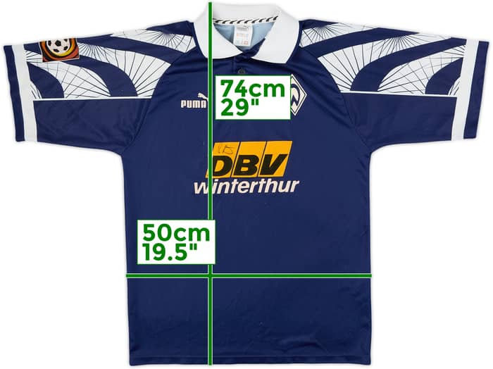 1996-97 Werder Bremen Away Shirt - 7/10 - (S)