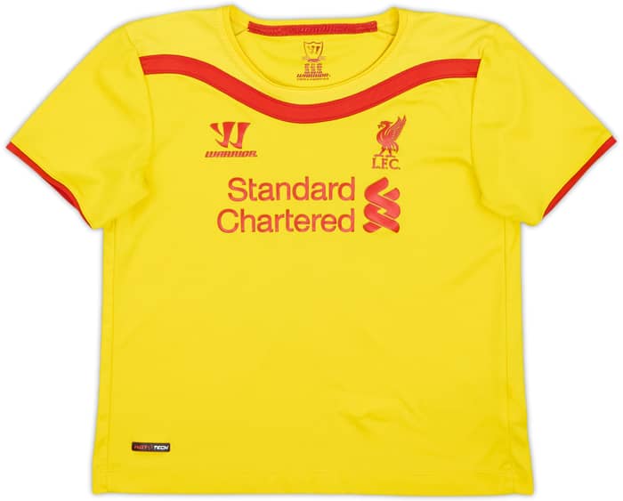2014-15 Liverpool Away Shirt Gerrard #8 - 9/10 - (4-5 Years)