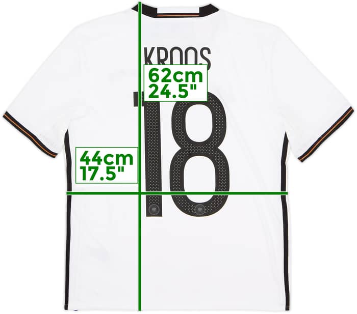 2015-16 Germany Home Shirt Kroos #18 (L.Boys)