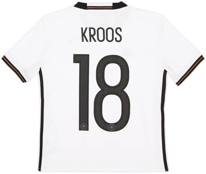 2015-16 Germany Home Shirt Kroos #18 (M.Boys)