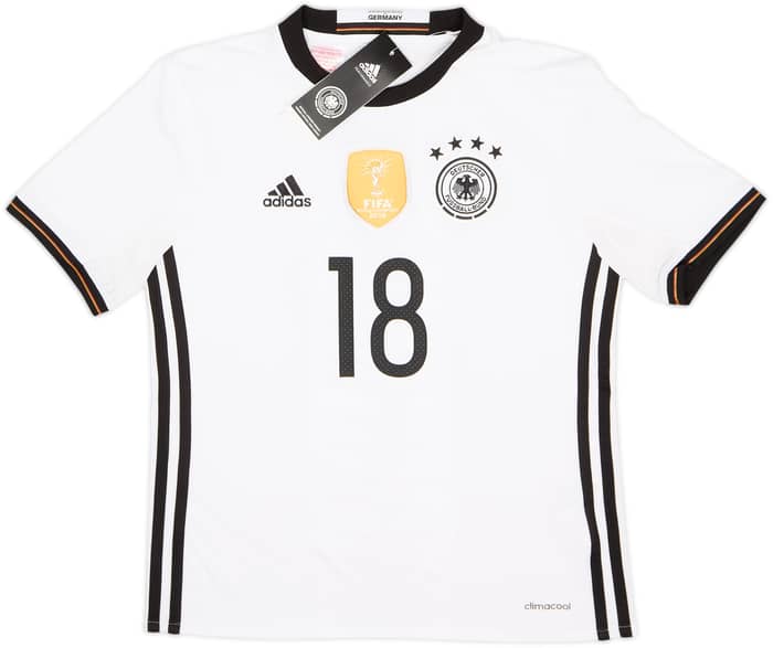 2015-16 Germany Home Shirt Kroos #18 (M.Boys)