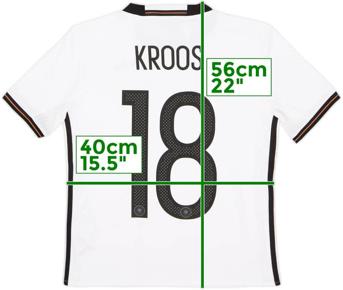 2015-16 Germany Home Shirt Kroos #18 (M.Boys)