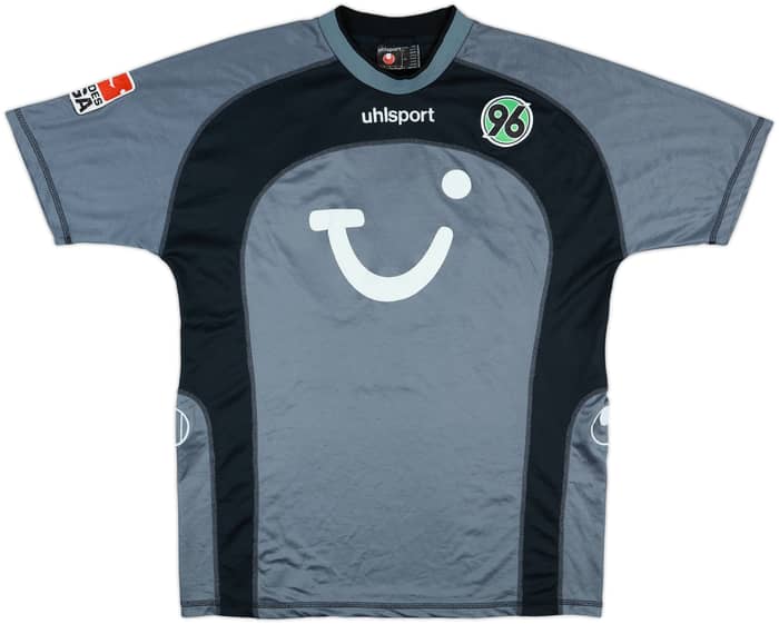 2003-04 Hannover Match Issue Signed Third Shirt Mertesacker #29