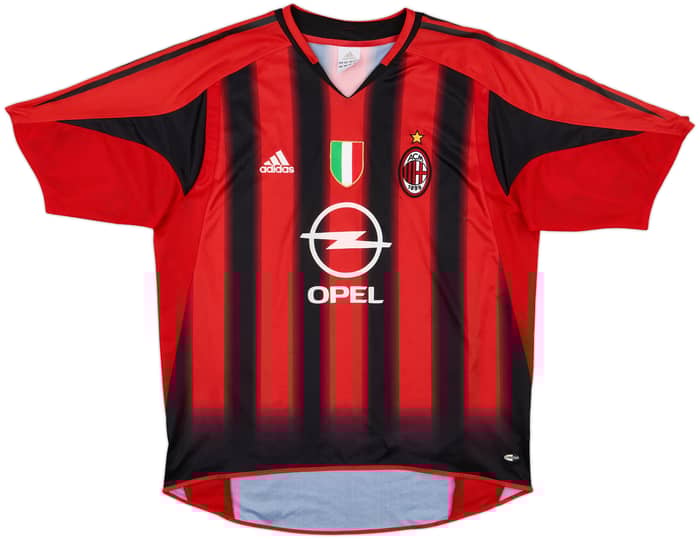 2004-05 AC Milan Home Shirt Shevchenko #7 - 8/10 - (L)
