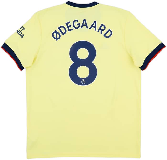 2021-22 Arsenal Away Shirt Odegaard #8 - 9/10 - (XL)