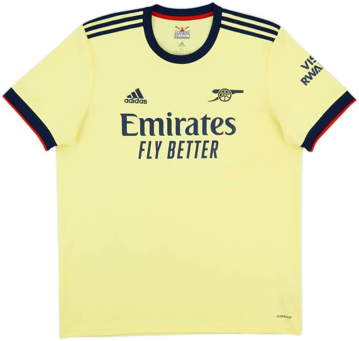 2021-22 Arsenal Away Shirt Odegaard #8 - 9/10 - (XL)