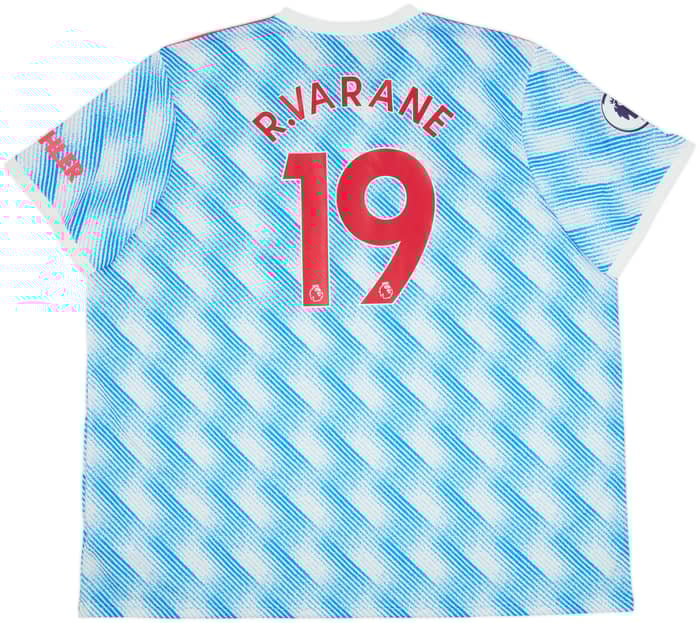 2021-22 Manchester United Away Shirt R.Varane #19 - 10/10 - (4XL)