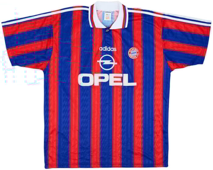 1995-97 Bayern Munich Home Shirt Scholl #7 - 6/10 - (XL)