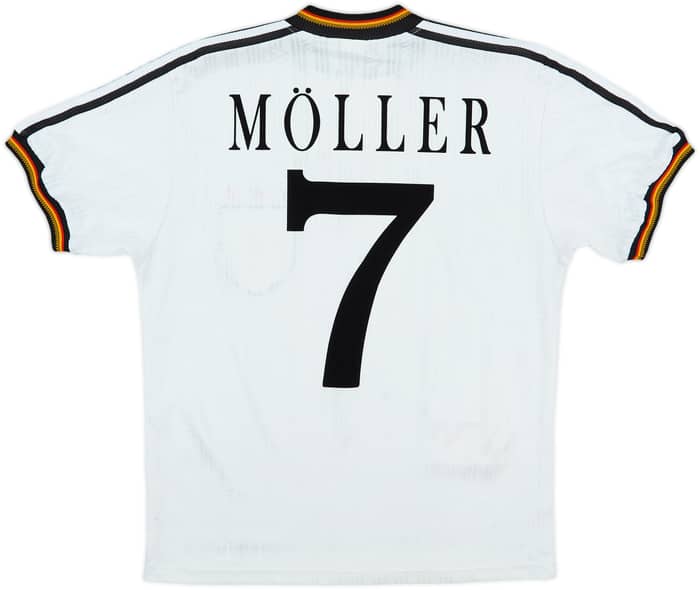 1996-98 Germany Home Shirt Moller #7 - 6/10 - (S)