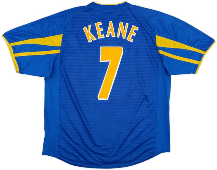 2001-03 Leeds United Away Shirt Keane #7 - 7/10 - (XL)