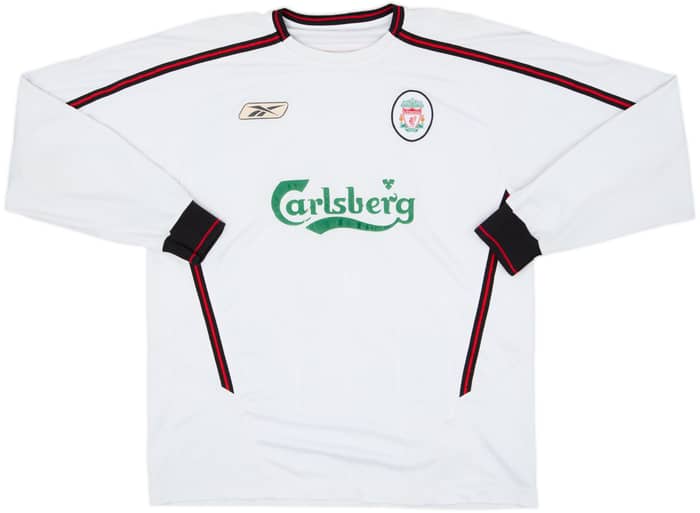 2003-04 Liverpool Away L/S Shirt Owen #10 - 6/10 - (L)