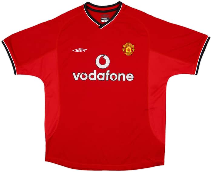2000-02 Manchester United Home Shirt Giggs #11 - 6/10 - (L)