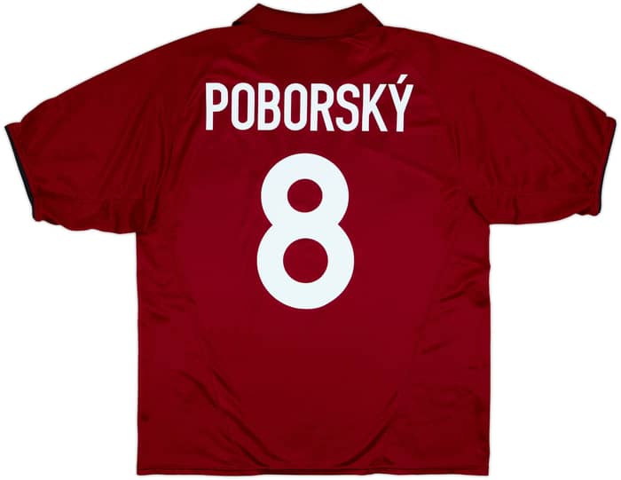 2004-05 Sparta Prague Home Shirt Poborsky #8 - 8/10 - (L)
