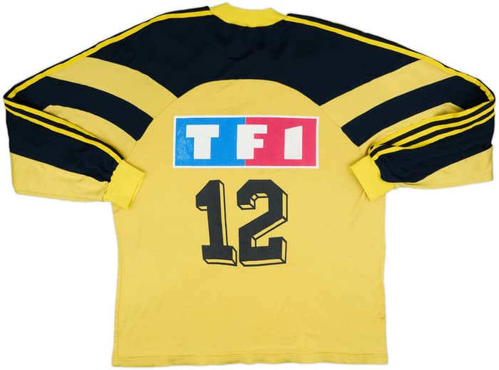1992-94 Coupe de France adidas Template L/S Shirt #12 #12 - 6/10 - (XL)