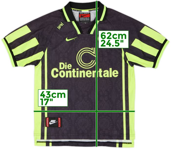 1996-97 Borussia Dortmund Away Shirt - 9/10 - (M.Boys)