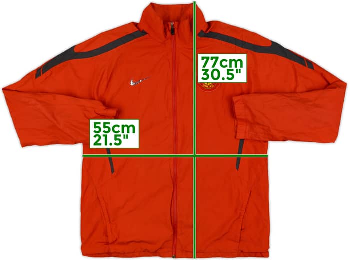 2010-11 Manchester United Nike Track Jacket - 3/10 - (L)
