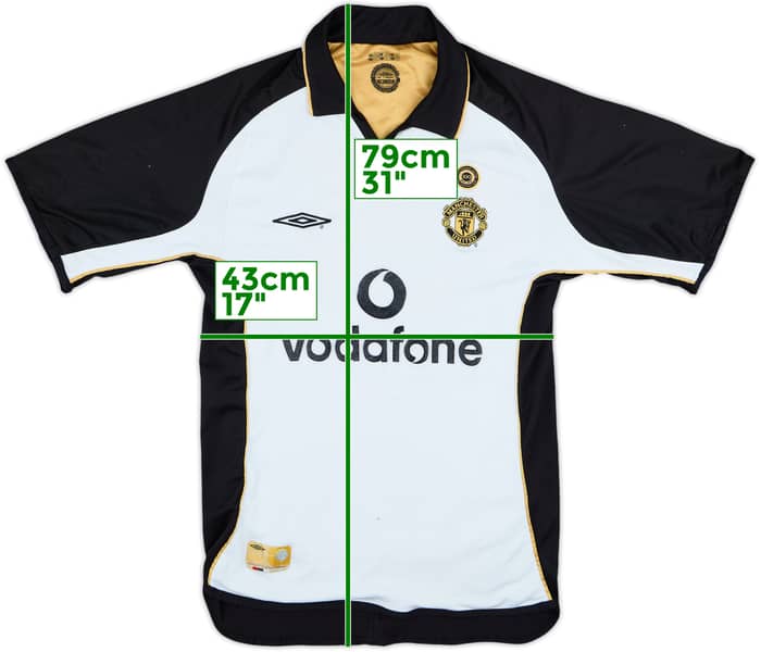 2001-02 Manchester United Centenary Away/Third Shirt - 5/10 - (L)