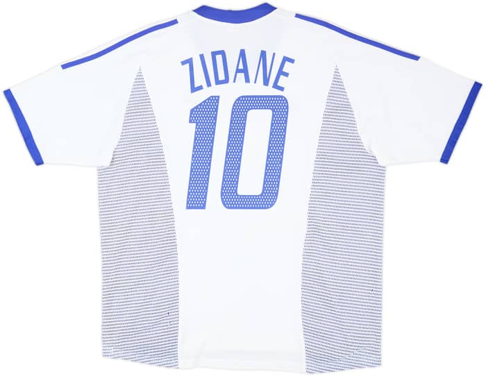 2002-04 France Away Shirt Zidane #10 - 6/10 - (XL)