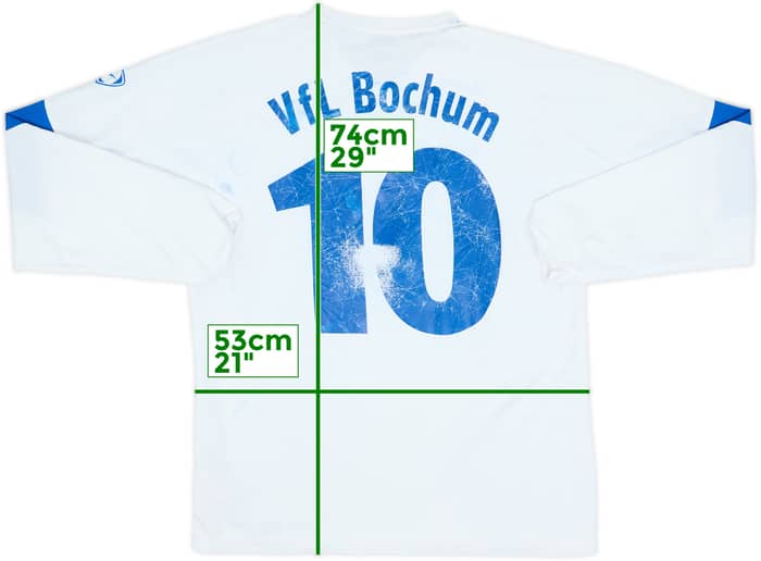 2004-05 VFL Bochum Away L/S Shirt #10 - 4/10 - (M)