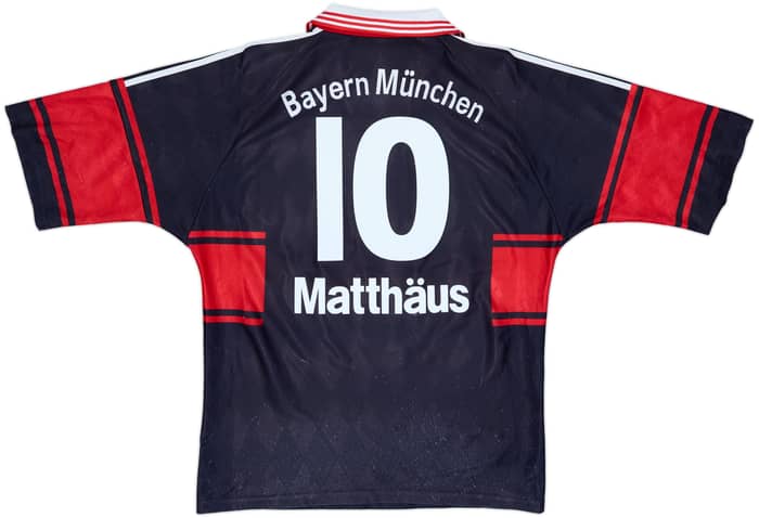 1997-99 Bayern Munich Home Shirt Matthaus #10 - 7/10 - (M)