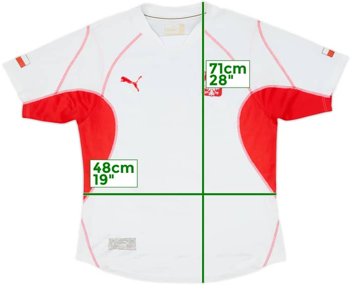 2002-04 Poland Home Shirt - 7/10 - (M)