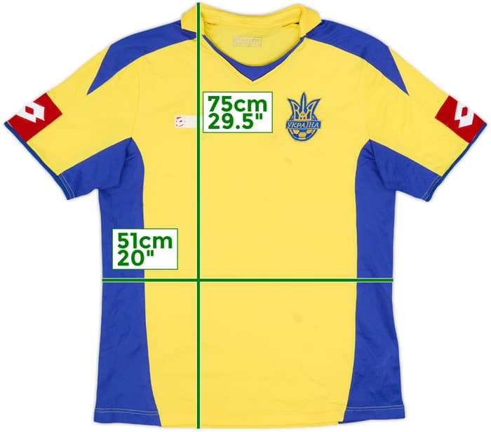 2008 Ukraine Home Shirt - 4/10 - (L)
