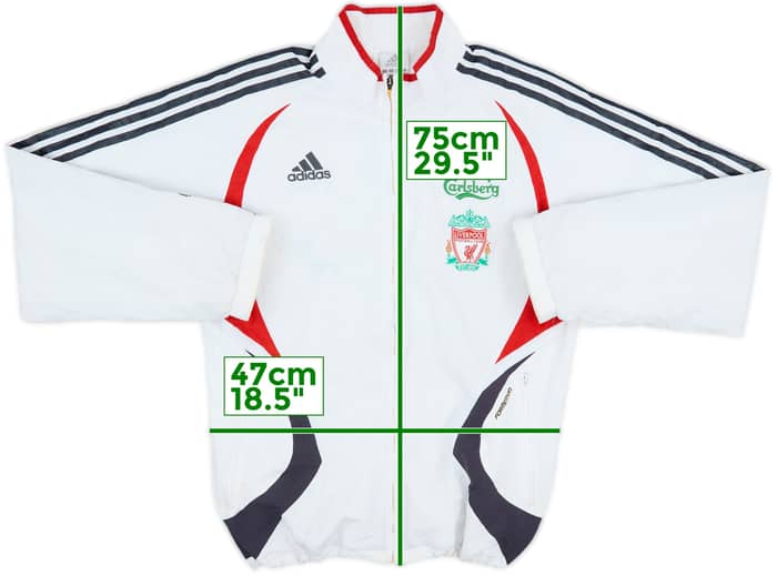 2006-07 Liverpool adidas Formotion Track Jacket - 4/10 - (S)