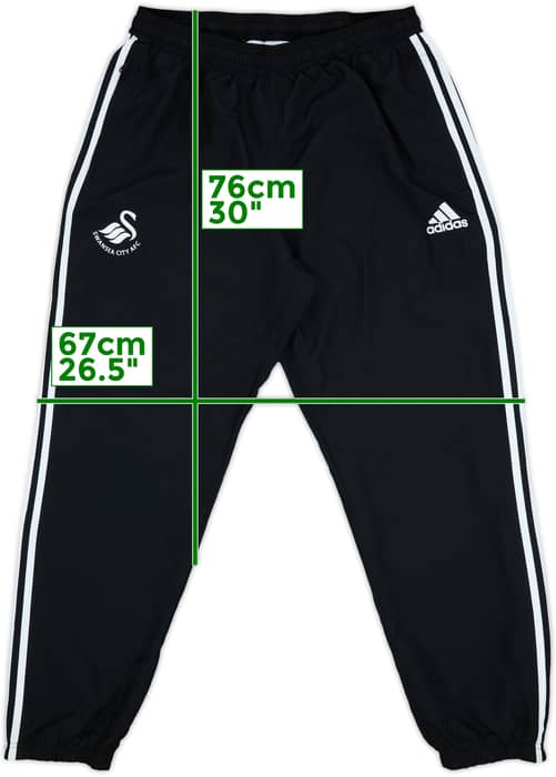 2015-16 Swansea adidas Track Pants/Bottoms - 9/10 - (XL)