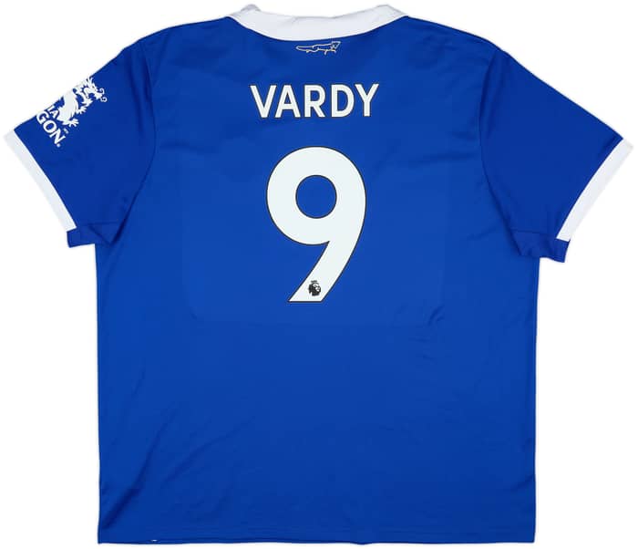 2022-23 Leicester Home Shirt Vardy #9 - 9/10 - (XXL)