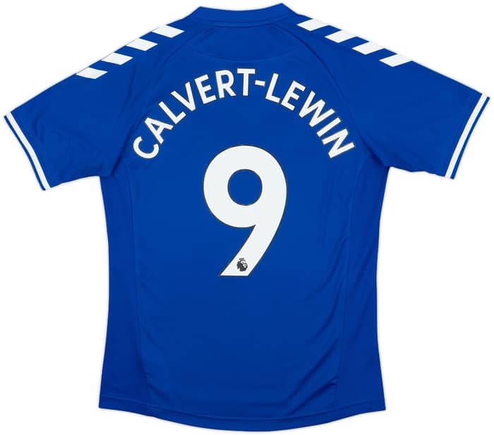 2020-21 Everton Home Shirt Calvert-Lewin #9 - 8/10 - (M)