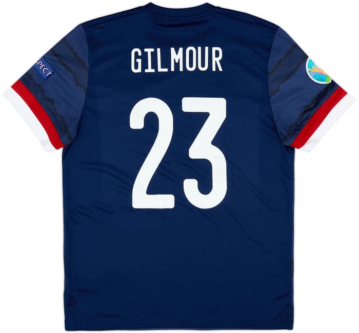 2020-22 Scotland Home Shirt Gilmour #23 (L)