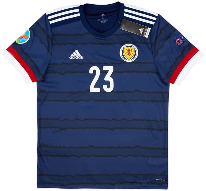 2020-22 Scotland Home Shirt Gilmour #23 (L)