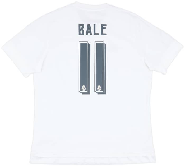 2015-16 Real Madrid Home Shirt Bale #11 - 8/10 - (XL)