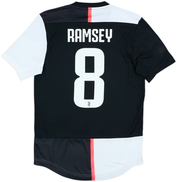 2019-20 Juventus Authentic Home Shirt Ramsey #8 - 10/10 - (S)