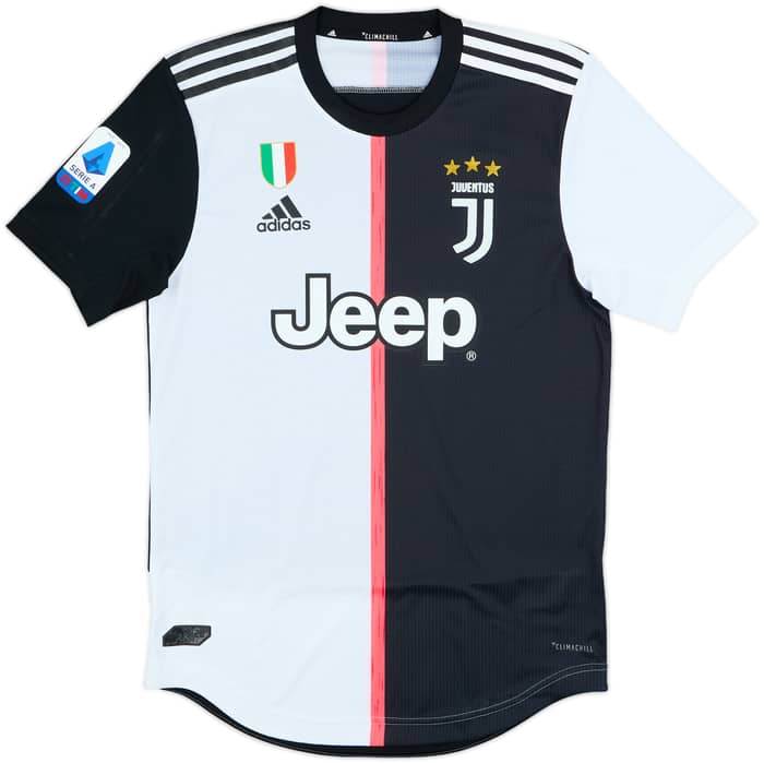 2019-20 Juventus Authentic Home Shirt Ramsey #8 - 10/10 - (S)