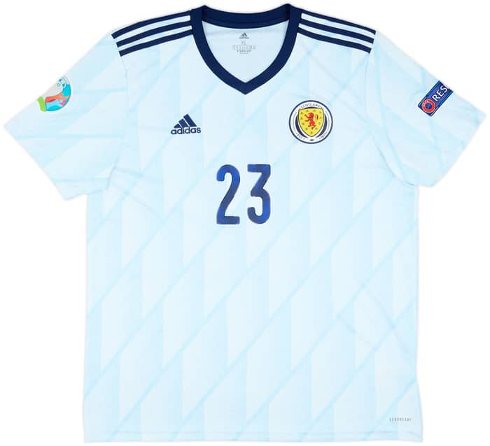 2020-22 Scotland Away Shirt Gilmour #23 - 9/10 - (XL)