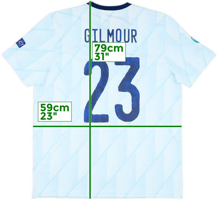 2020-22 Scotland Away Shirt Gilmour #23 - 9/10 - (XL)