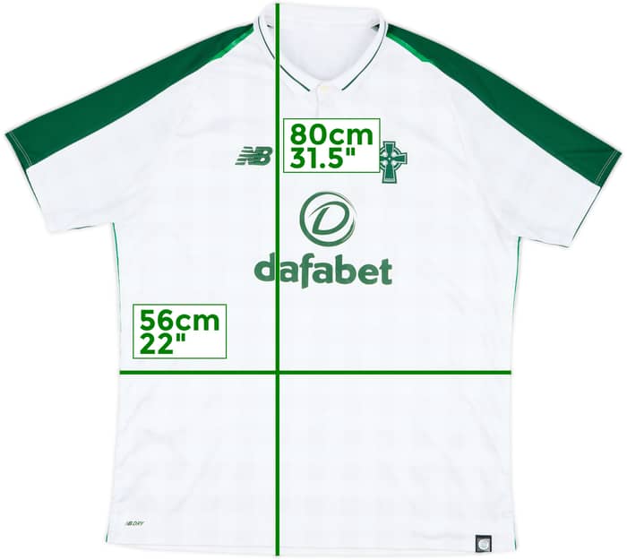 2018-19 Celtic Away Shirt - 6/10 - (XL)