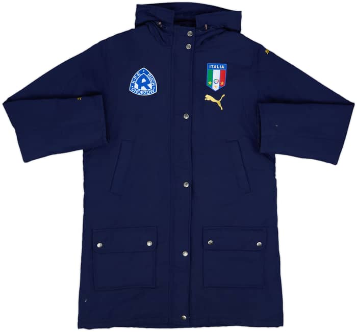 2006-07 Italy Puma Padded Bench Coat - 7/10 - (L)