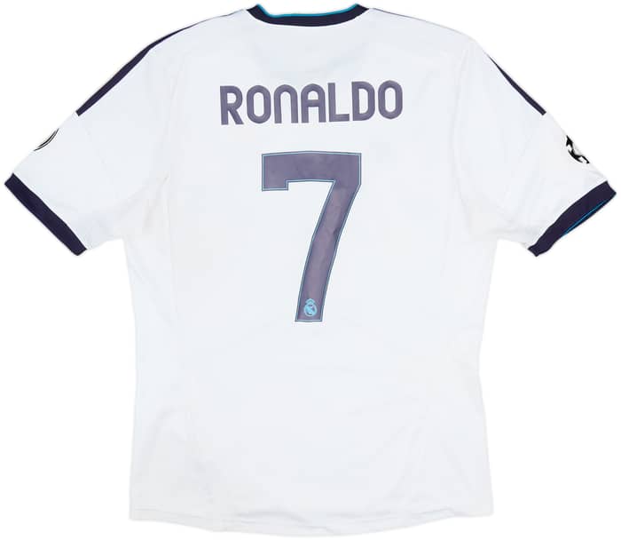 2012-13 Real Madrid Home Shirt Ronaldo #7 - 7/10 - (L)