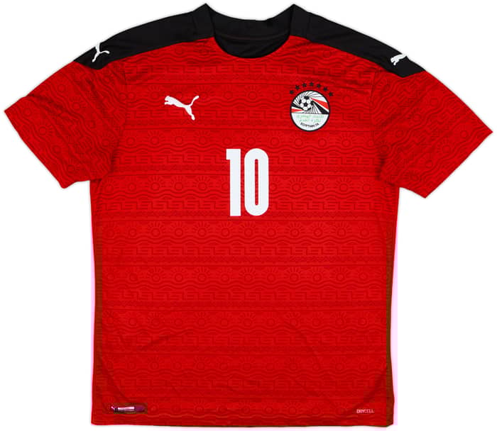 2020-21 Egypt Home Shirt M.Salah #10 - 8/10 - (M)