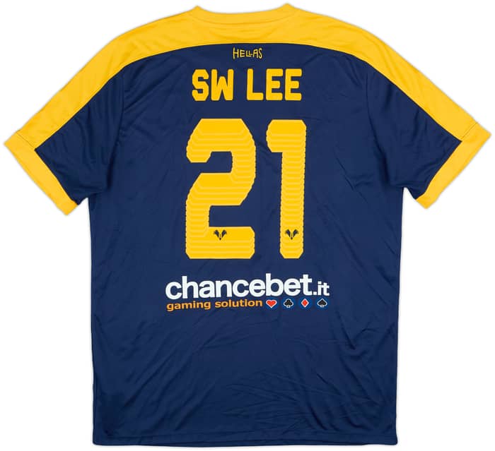 2017-18 Hellas Verona Home Shirt SW Lee #21 - 10/10 - (XL)