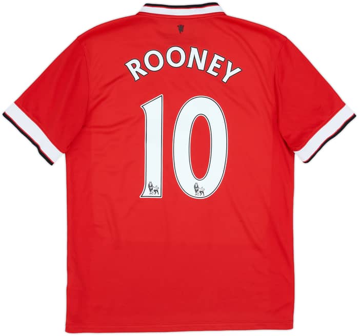 2014-15 Manchester United Home Shirt Rooney #10 - 5/10 - (M)