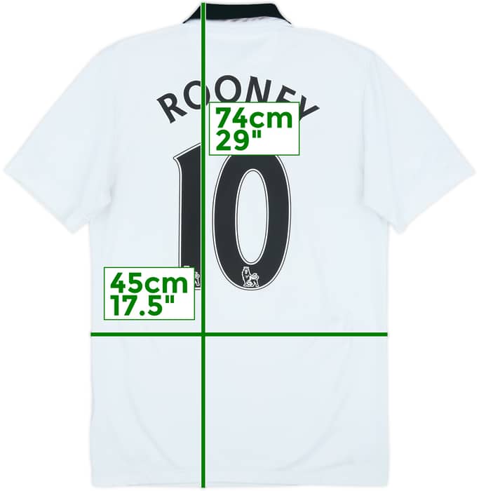 2014-15 Manchester United Away Shirt Rooney #10 - 6/10 - (S)