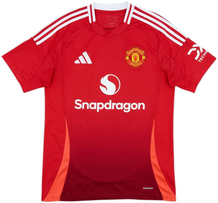 2024-25 Manchester United Home Shirt B.Fernandes #8 - 8/10 - (M)