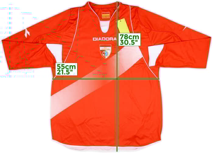 2007-08 AC Mantova Away L/S Shirt (XL)