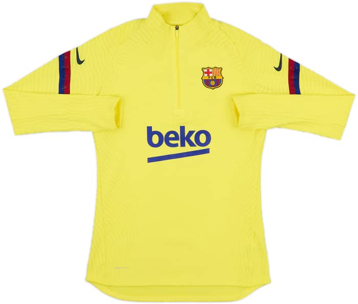 2020-21 Barcelona Nike Vaporknit 1/4 Zip Drill Top - 8/10 - (S)